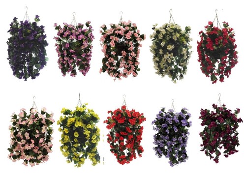 Artificial hanging basket - artificial,