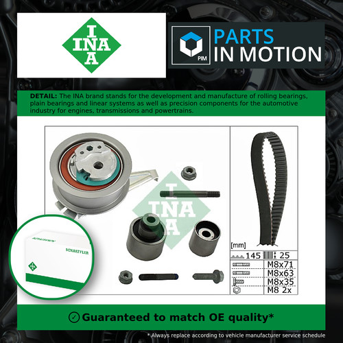 Timing belt kit 530065010 - belt, ina