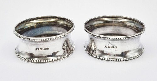 Antique sterling silver - antique, napkin
