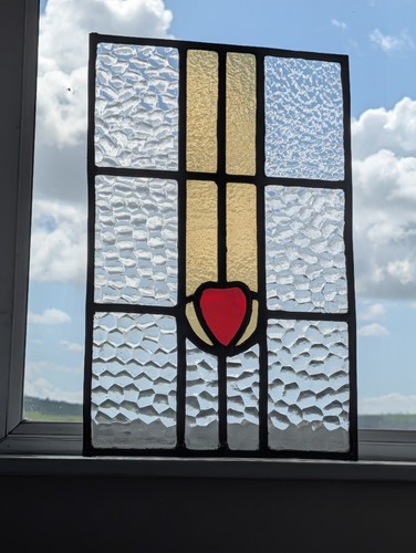 Renovated vintage stained - :,