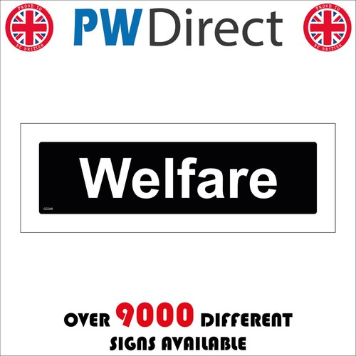 Sign welfare jobs - welfare,