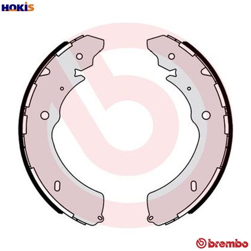 Brake shoe set - s, 34