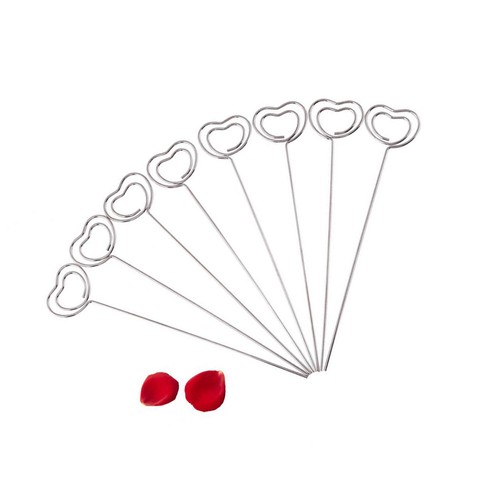 Silver photo clip - silver,