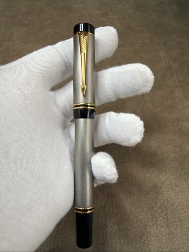 Rare parker duofold titanium - parker,