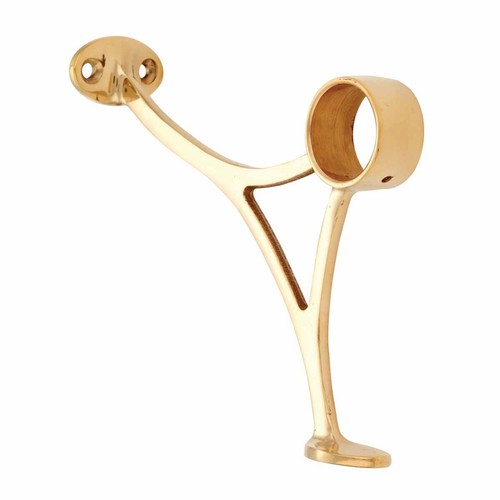 Polished solid brass wall - polished,