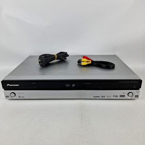Pioneer dvr 550hx - dvr-550hx, dvd