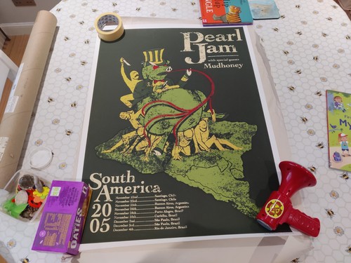 Pearl jam south america - america, 2005