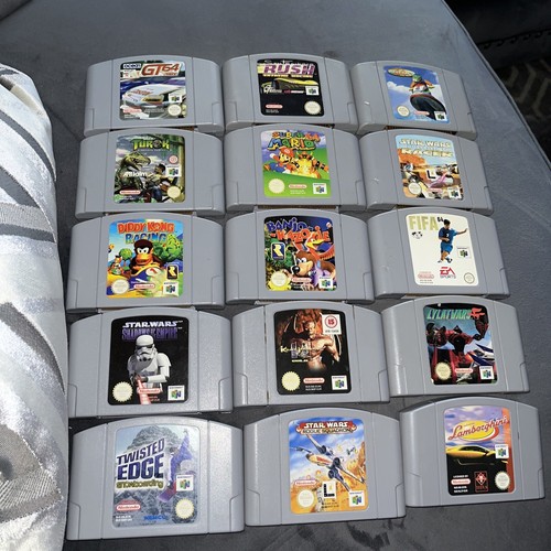 Nintendo carts - 64,