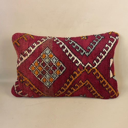 Moroccan kilim cushion antique - kilim,