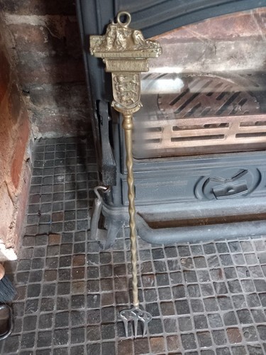 Vintage fireplace brass - vintage,