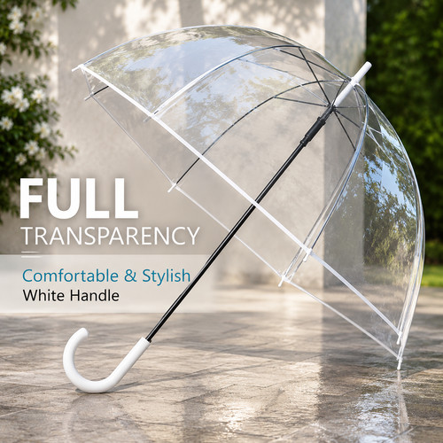 Large clear see through - large, 33"