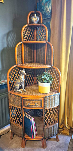 Vintage rattan bamboo - rattan,