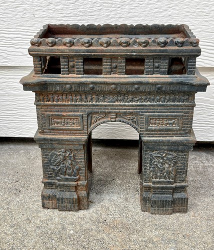Vintage cast iron arc - iron,