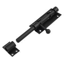 Stainless Steel Outdoor Gate Latch with Secure Padlock Hole Weatherproof