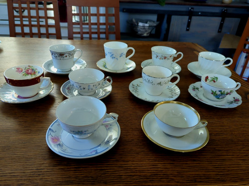 Lot vintage tea - of,