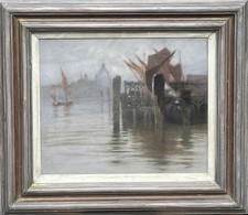 ANTIQUE PASTEL DRAWING St