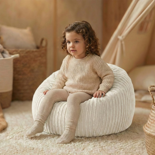 Jumbo corduroy kids beanbag - beanbag, |
