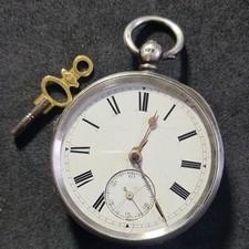 Antique Solid Silver Gents