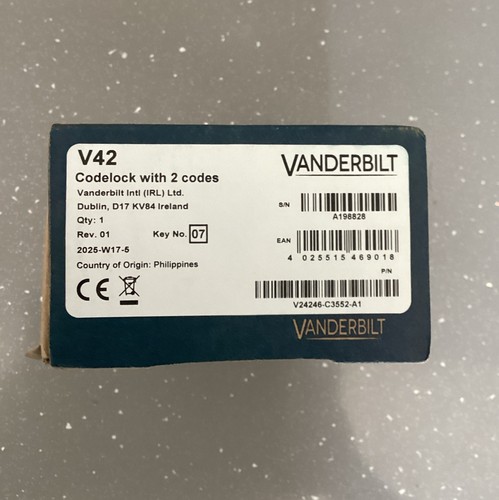 Vanderbilt v42 bewator - v42, /