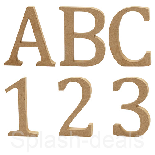 15mm 20mm thick wooden letters - wooden,