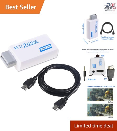 Compact wii hdmi - wii, converter