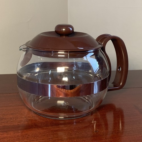 Pyrex glass tea coffee pot - glass, tea/coffee