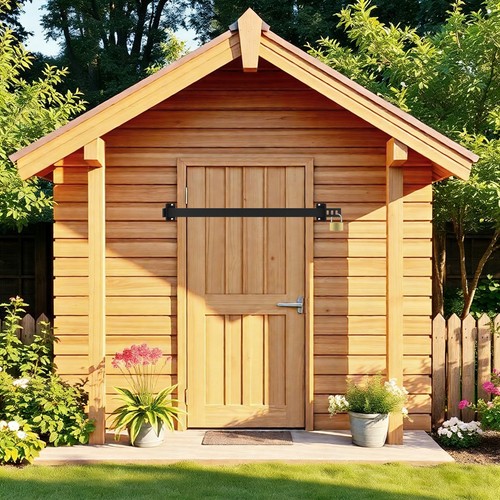 Bike fishing shed lock bar - /,