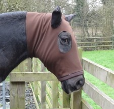 Horse face cover - sweet itch fly mask - made to measure 8hh - 17hh