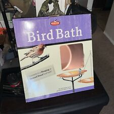 Perky Pet Copper Accented Bird Bath Brand New In Box