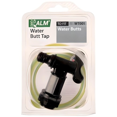 Alm black plastic - black, butt
