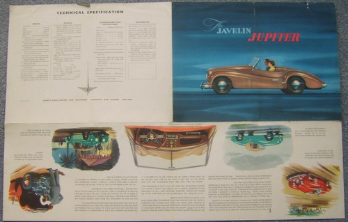 Jowett javelin jupiter - javelin,
