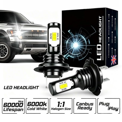 Led headlight bulbs high - 2x,
