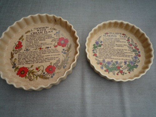 Vintage quiche pie oven - ,