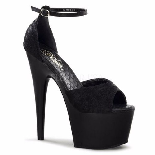 Pleaser lace platform heels - pleaser,