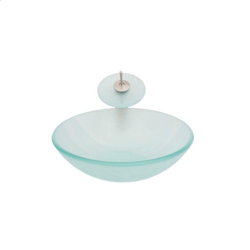 Bathroom frosted glass wash - bathroom,