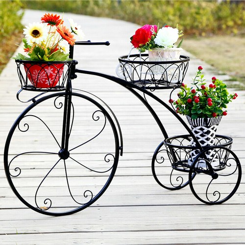 Classic tall metal plant stand - tall,