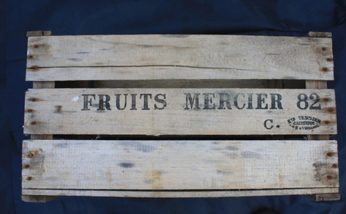 Genuine vintage wooden crate - vintage,