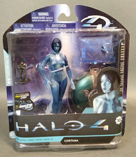 Boxed Halo 4 Cortana with Micro Ops Master Chief McFarlane Toys Figure AL/NG