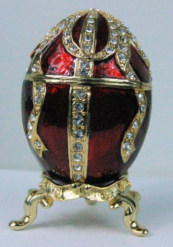 Russian faberge red egg - faberge,