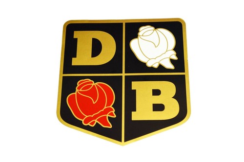 David brown roses badge - brown,