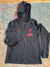 Nike AXA Black LFC Liverpool Tracksuit Zip Jacket Size XL Boys Age 13-15