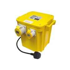 Faithfull Power Plus Transformer 5kVA Triple Outlet