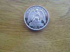 WELLINGTON WATERLOO COPPER MEDALLION