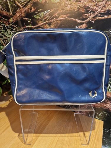 Fred perry navy - navy, leather