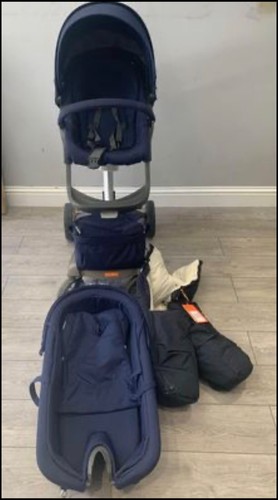 Stokke pushchair with carry