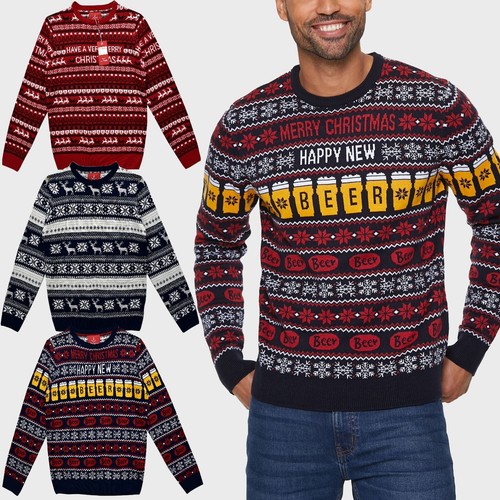 Mens christmas xmas jumpers - mens,