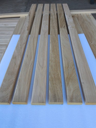 Hardwood timber dry - dry, planed