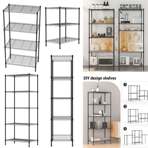 Tier metal storage rack - 3/4/5,