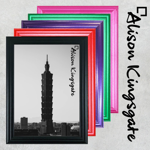 Picture frames black photo red - photo,