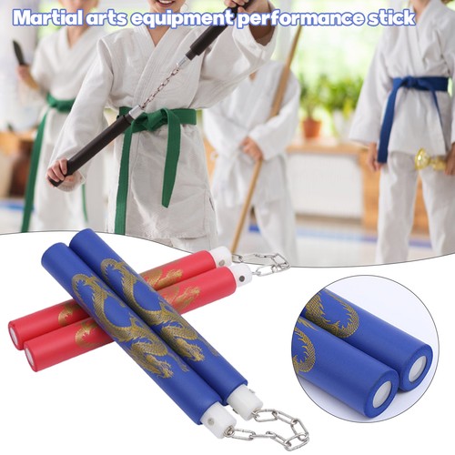 Foam grip nunchucks with - foam, chain